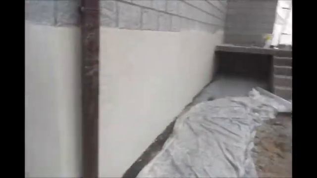 Отделка цоколя под камень и отмостка из печатного бетона в Москве "Философия Камня" 2017 смотреть онлайн