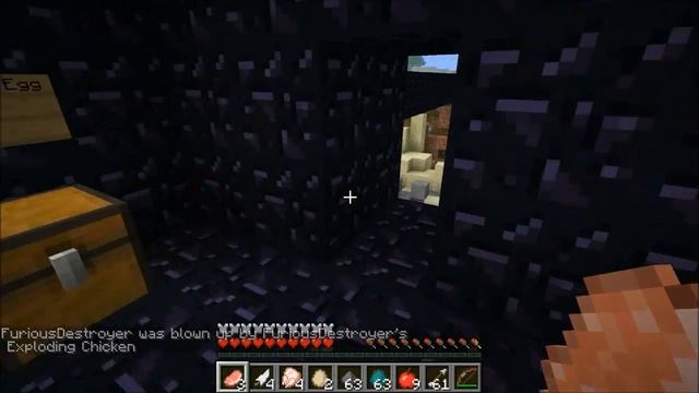 Minecraft: EXPLOSIVE CHICKENS! (CHICKEN LAUNCHER, EXPLODING PETS, & MORE!) Mod Showcase смотреть онлайн