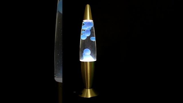 Лава лампа 48см Синяя/Прозрачная смотреть онлайн