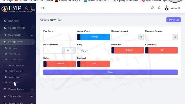 How to Create Hyip site 2021 | Make Hyip Website| Online Earning | Hunzii Tech смотреть онлайн