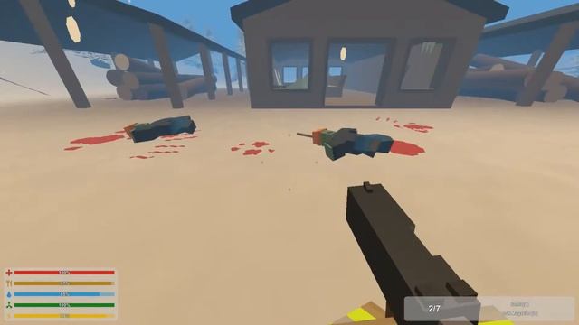 Unturned 3.12.0.1 Вечерний забег по новой карте (Давим Босса) смотреть онлайн