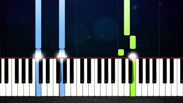TOP GUN ANTHEM - EASY Piano Tutorial смотреть онлайн