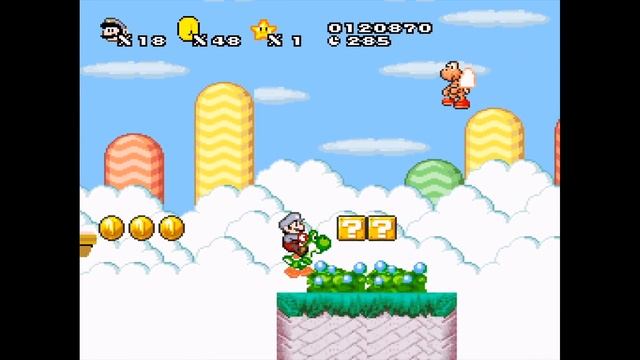 Super Mario World, but with Amazing New Graphics (New Super Mario World Rom Hack) смотреть онлайн