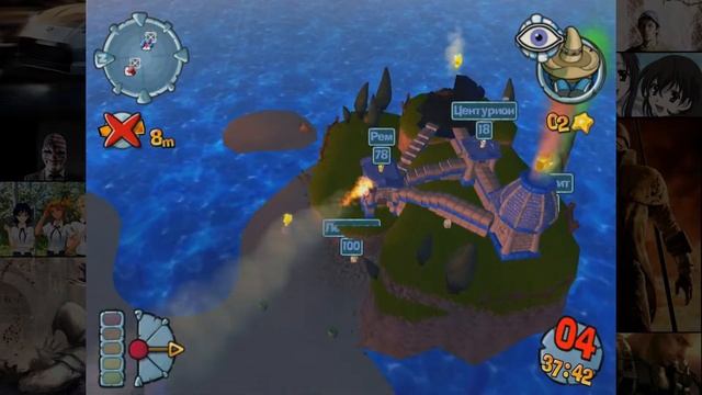 Worms Forts Under Siege: Обучение, Учебная игра #5 смотреть онлайн
