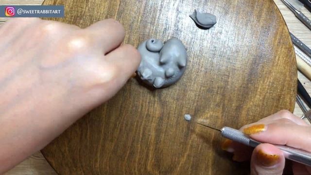 ВУЛКАНИЧЕСКИЙ ДРАКОН | Фигурка из полимерной глины смотреть онлайн