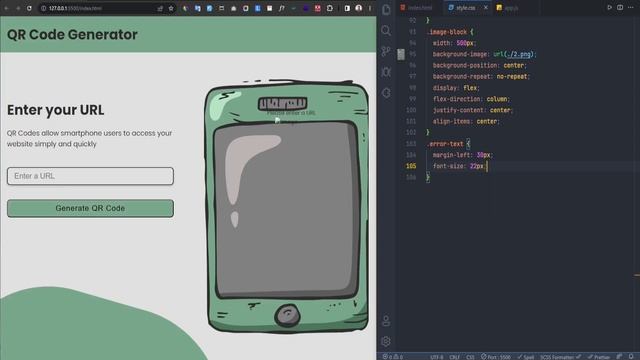 Mastering QR Code Generator || JavaScript App || QR Code смотреть онлайн