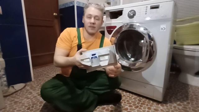 ✅ Как отмыть лоток стиральной машины от накипи и ржавчины.