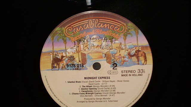 GIORGIO MORODER - ( THEME FROM ) MIDNIGHT EXPRESS (VOCAL) смотреть онлайн