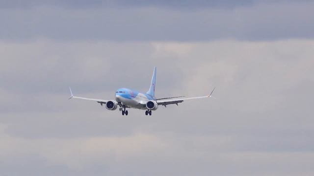 (4k) TUI 737 MAX 8 Very WINDY Test Flight Departure and Arrival out of Manchester Airport (EGCC) смотреть онлайн