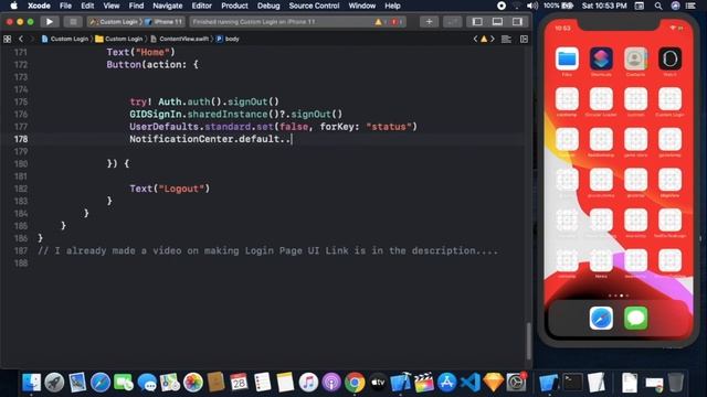 Login Page Using Firebase With SwiftUI - Integrating Login Page With Firebase Using SwiftUI смотреть онлайн