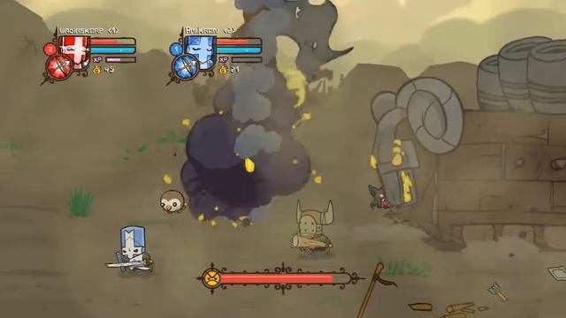 Castle Crashers #1 КАК ЖЕ СЛОЖНО БЫТЬ ПАЦИФИСТОМ