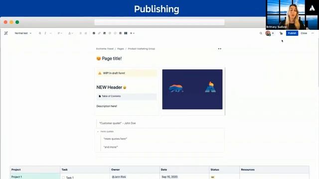 Build beautiful & smart pages | Confluence | Atlassian смотреть онлайн