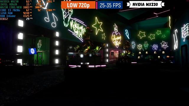 Five Night at Freddy's Security Breach on Nvidia MX230 (12GB RAM | Core i3 7020u) смотреть онлайн