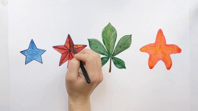 Учимся рисовать геометрические фигуры! ► ЗВЕЗДА смотреть онлайн