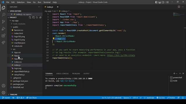 Create React App File Structure - Learn React - Video 3 смотреть онлайн
