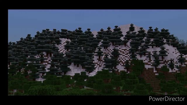 Заснеженная гора | Майнкрафт