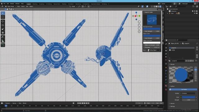 New Amazing Blender Addon - Blueprint Maker Addon For Blender смотреть онлайн