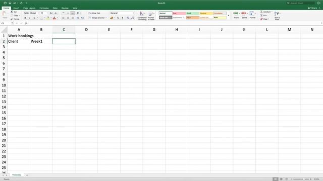 AAT Level 3 Osborne Books Excel Chapter 5 Exercise 1 Stage 1 смотреть онлайн