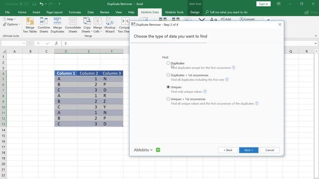 Excel: Find duplicates by key columns смотреть онлайн