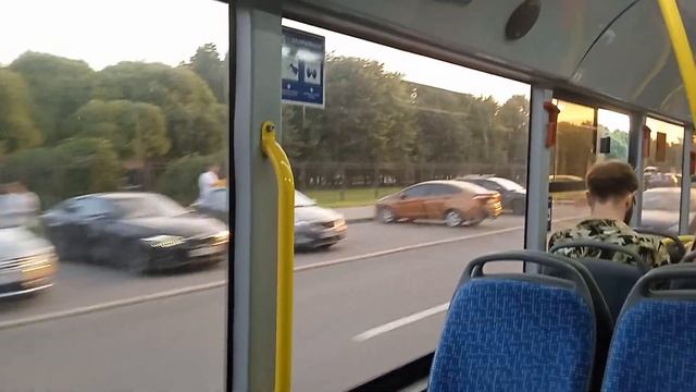 Номер Автобуса Лиаза 31048 Автобус следует по маршруту 134А приморский проспект дом 1061