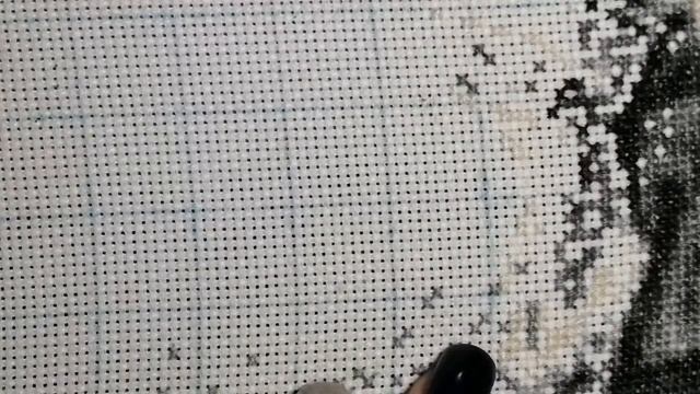 Закрепка нити в начале и в конце крестика, закрепка одного крестика, как это делаю я)) смотреть онлайн