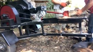 Дровокол с редуктором