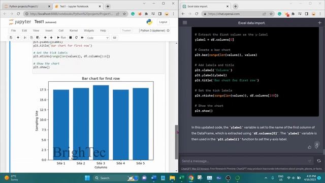 Learn programming languages with chatGPT - demonstrated with Python смотреть онлайн
