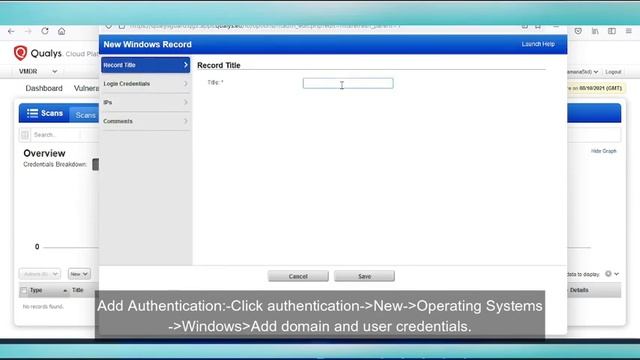 How to make vulnerability scan using QUALYS смотреть онлайн