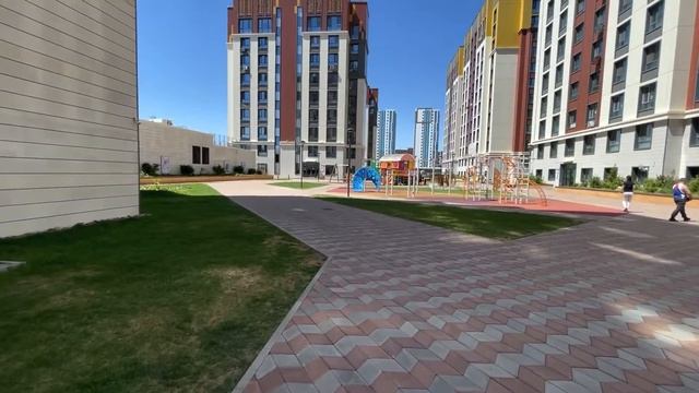 Обзор ЖК Crocus City. Застройщик Bi Group. ЖК Бизнес класса в Астане. Казахстан. смотреть онлайн