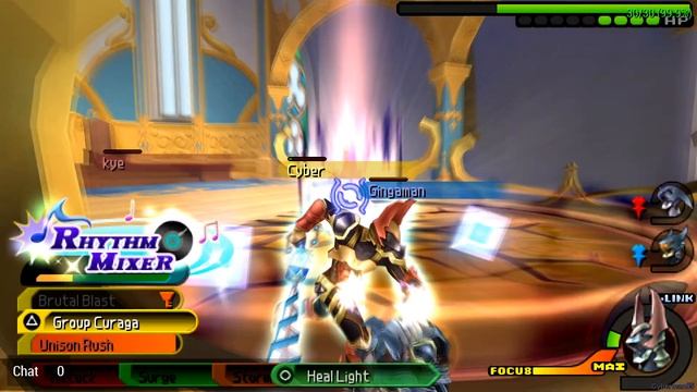 Kingdom Hearts Birth by Sleep Final Mix - Online Multiplayer - No Heart (3 Players) смотреть онлайн