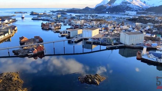 Lofoten Islands, Norway 🇳🇴 - by drone [4K] смотреть онлайн
