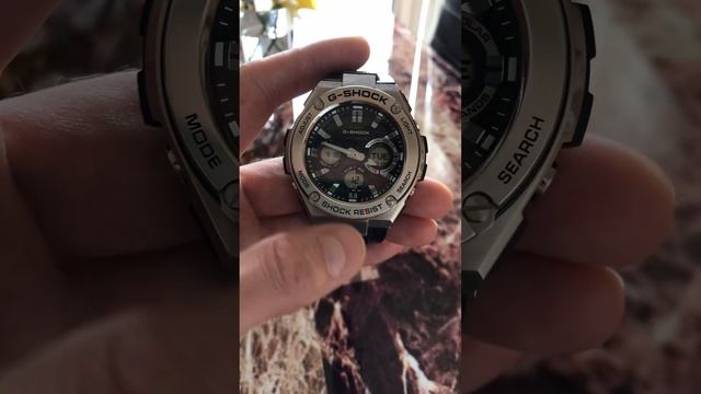 Casio G-Shock GST-W110(Как зарядить солнечную батарею до максимума) 2023 г.