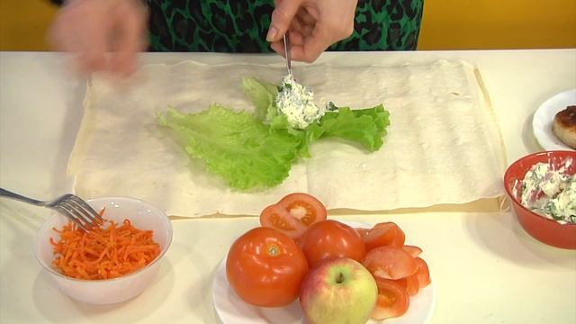 Биточки в лаваше смотреть онлайн