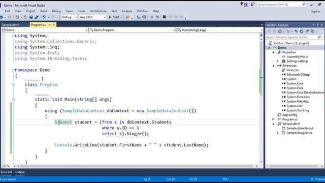 Compiled queries in Linq to SQL in arabic смотреть онлайн