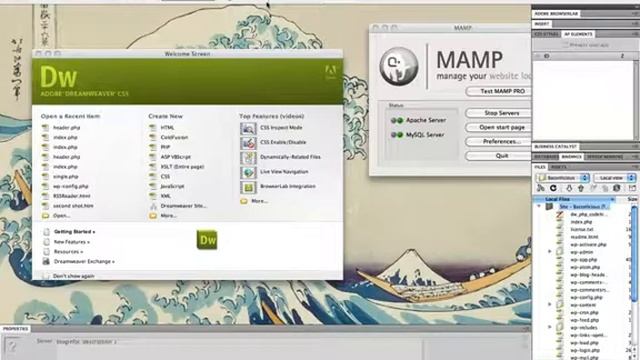 Using Dreamweaver CS5 with WordPress смотреть онлайн