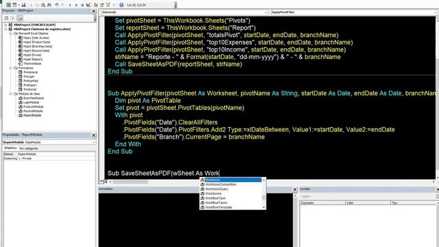 CURSO COMPLETO: Creación de un Sistema en Excel Cap.13 - Generación de un reporte PDF (Parte 2) смотреть онлайн