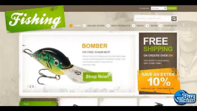 Download Fishing VirtueMart Template by Mercury TM смотреть онлайн