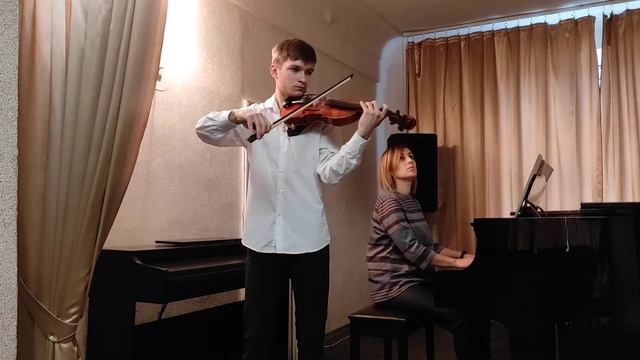 Вадим Галярета. Г. Гендель соната Мі мажор ч. 1,2