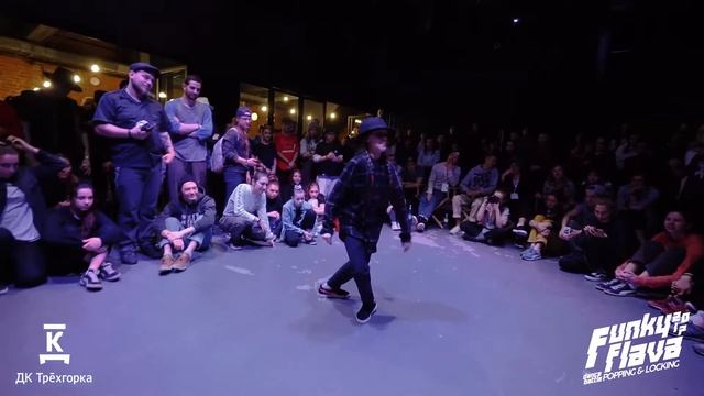 Арина вс Юна | Popping Beginners 1/8 | Funky Flava 2017 смотреть онлайн