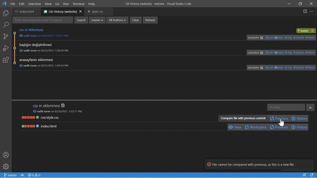 1 Videoda Git & Github Öğren. смотреть онлайн