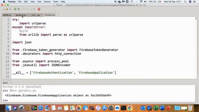 Python send data to Firebase смотреть онлайн