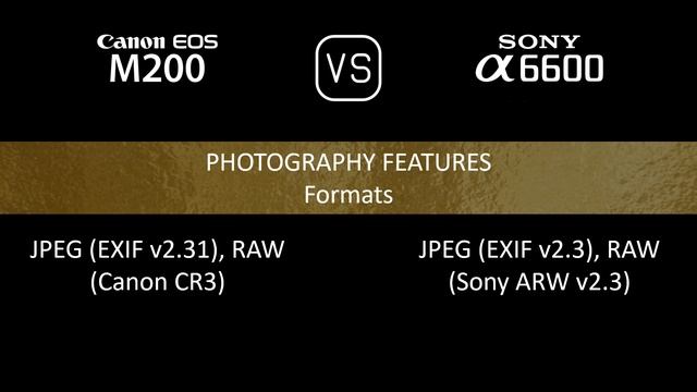 Canon EOS M200 vs. Sony A6600: A Comparison of Specifications смотреть онлайн