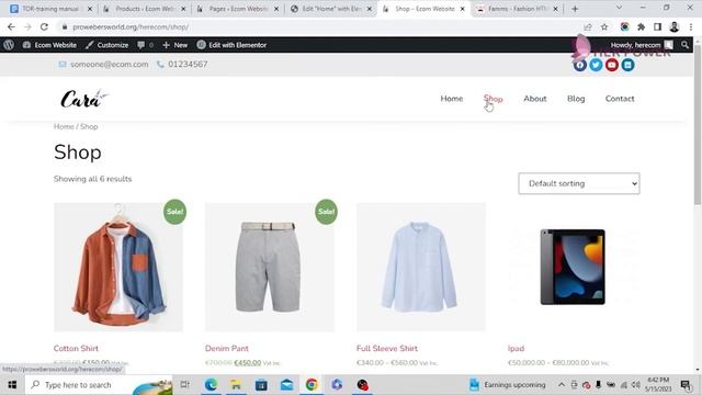 D-28 P-1 | Woocommerce stylings | E-commerce site | Ecommerce Pro | HPP@DoICT смотреть онлайн