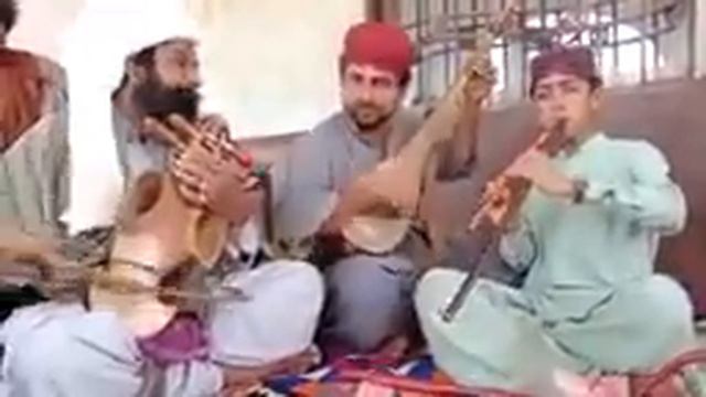 Balochi Double flute beautiful performance смотреть онлайн