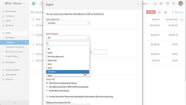 How to Export Data and Data Backup | Zoho Books смотреть онлайн