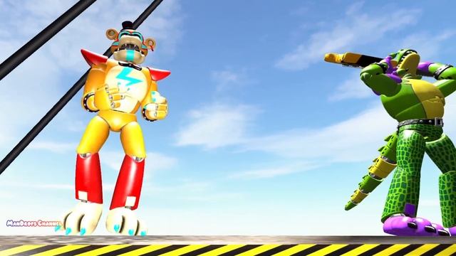 FNAF 9 SB: DESTROYING All Animatronics With SHREDDER [GMOD] смотреть онлайн