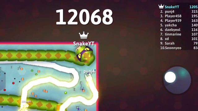 WOW ! MOST DELICIOUS SNAKES POINT HERE ? BEST EPIC SNAKE IO GAMEPLAY-368 смотреть онлайн