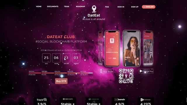 DatEat - Обзор ICO проекта смотреть онлайн