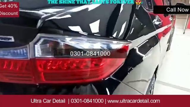 Honda Grace, Ceramic Coating Done By Ultra Car Detail Karachi