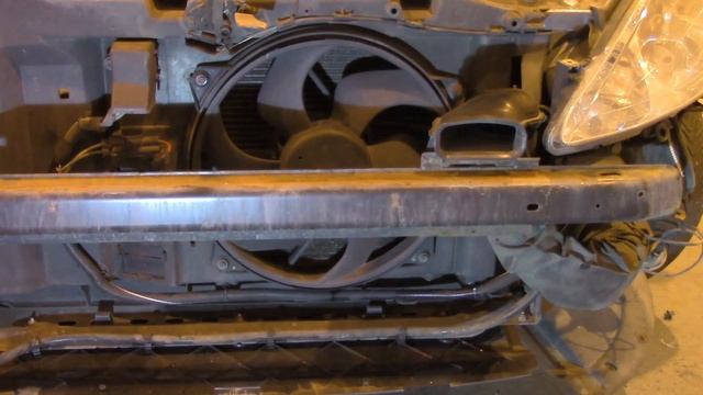 Replacing Radiator FAN - Peugeot 307